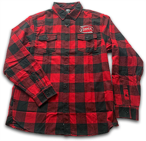 WPCA Mens and Ladies Plaid Flannel Shirt