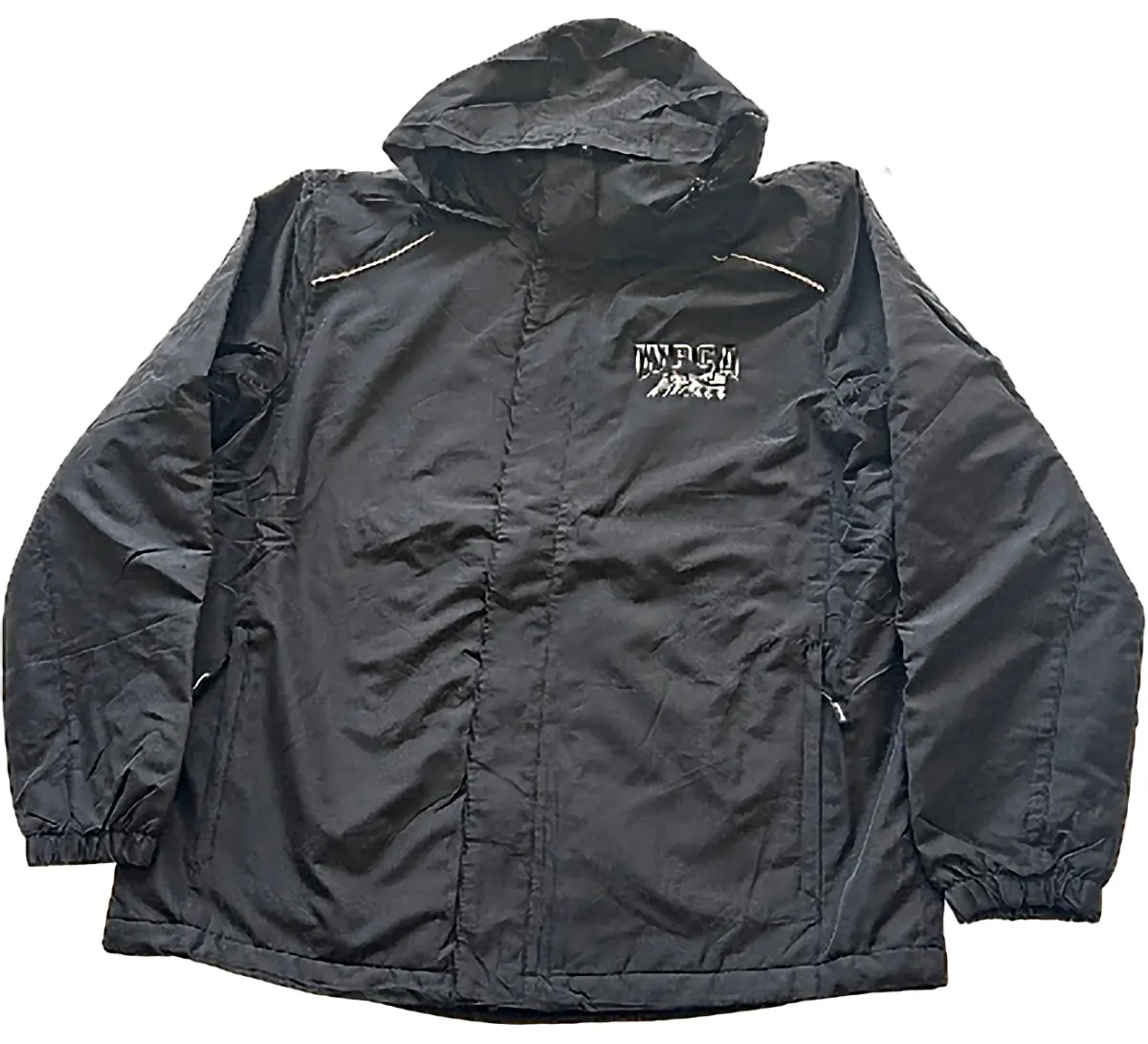 Mens roll away hood jacket