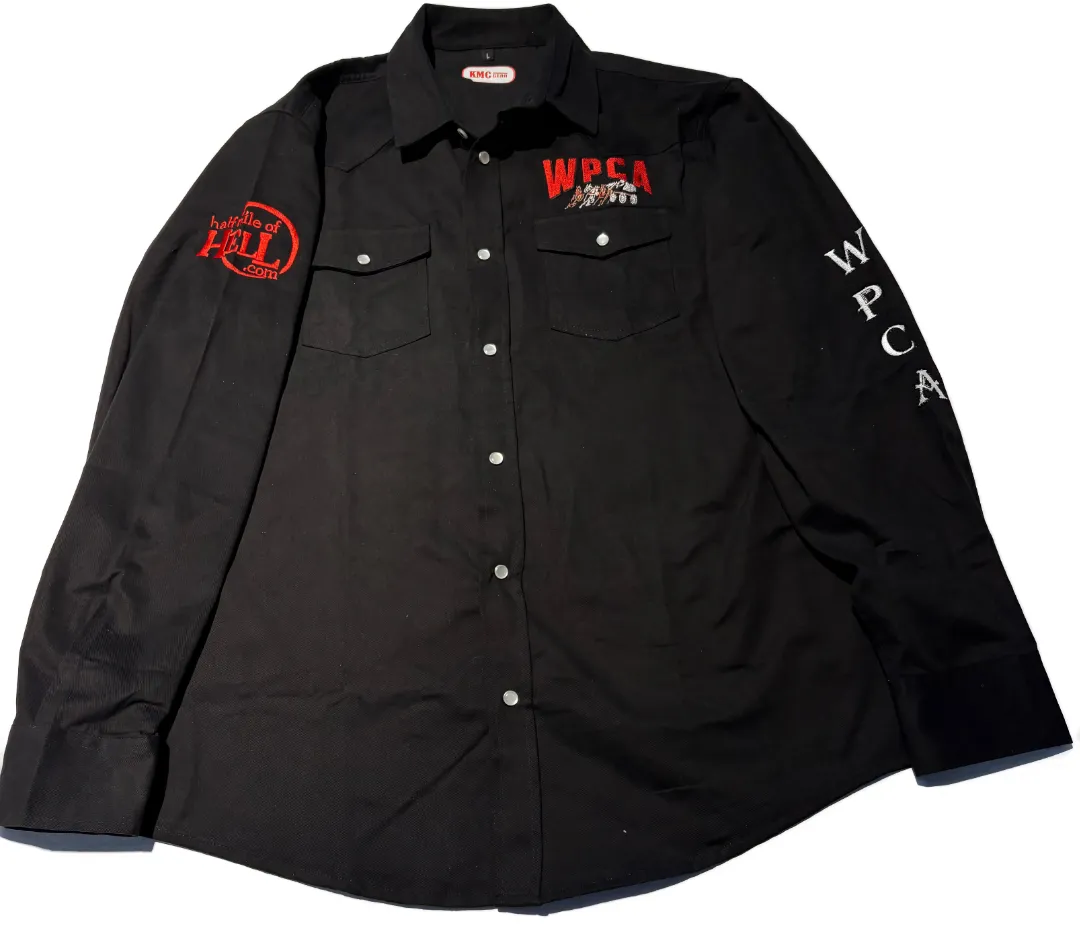 KMC Cotton Twill Western Shirt WPCA HMOH embroidery