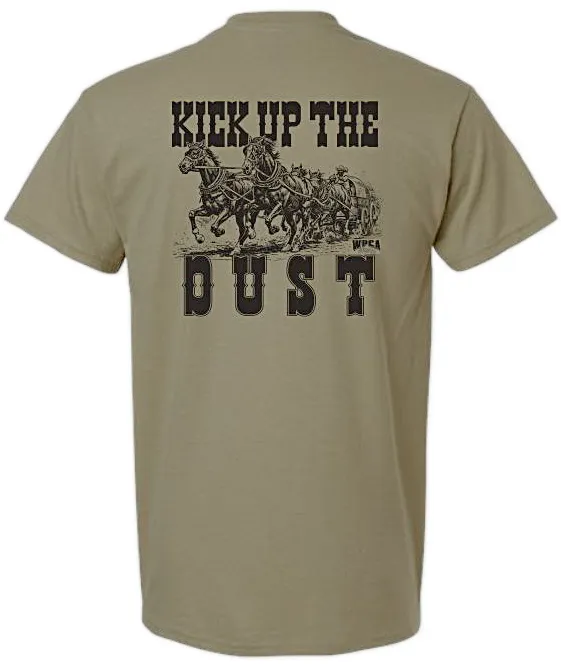 WPCA Kick Up the Dust T-Shirt back